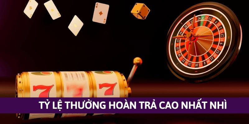 Sự kiện hoàn trả với tỷ lệ hoàn cược thua cao nhất nhì khu vực