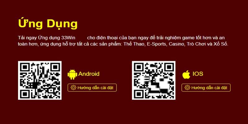 Hướng dẫn chi tiết 2 cách tải app 33Win