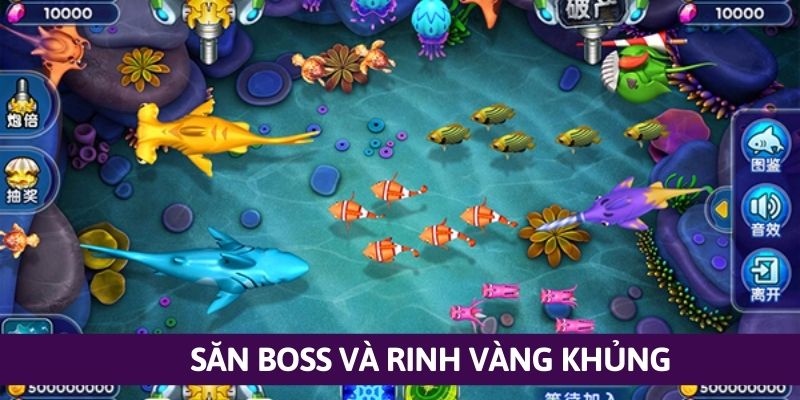 Săn boss biển sâu và rinh vàng khủng từ sảnh bắn cá trực tuyến